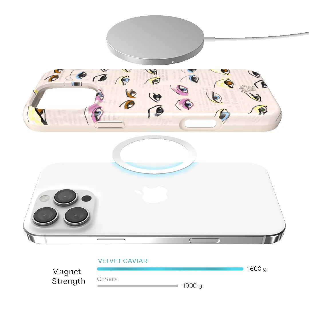 Siren Eyes iPhone Case sold by Velvet Caviar product image thumbnail 4