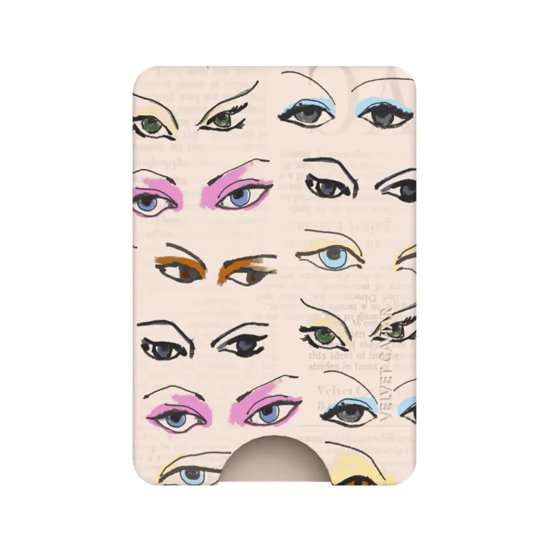 Siren Eyes MagSafe Wallet sold by Velvet Caviar