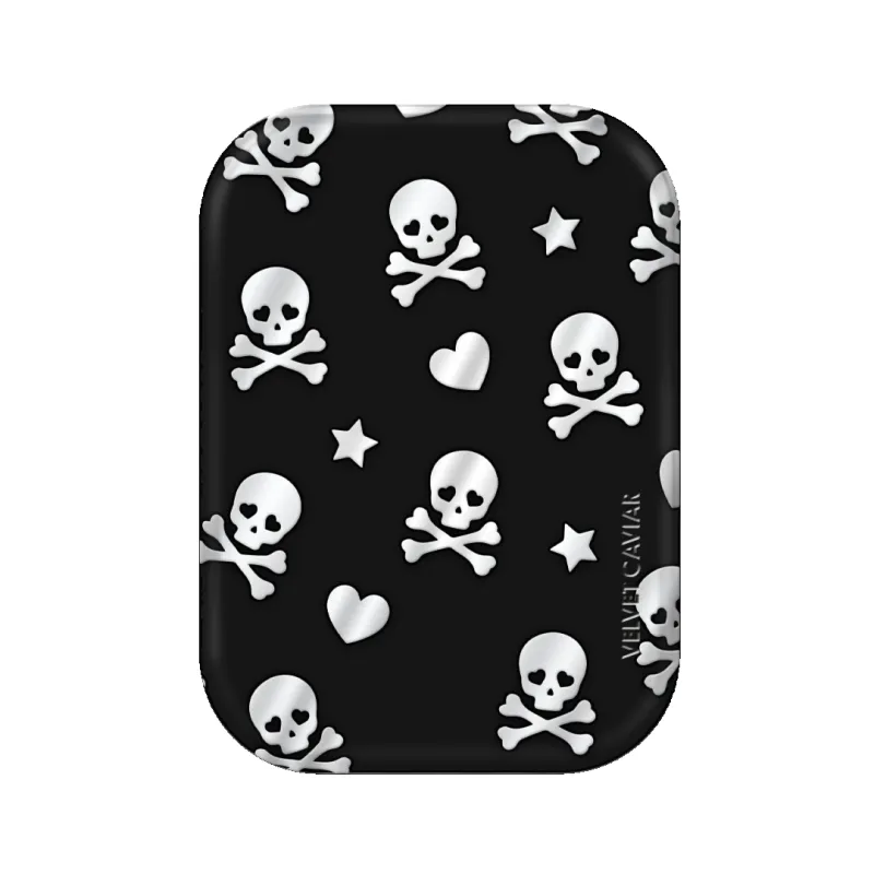 Chrome Skulls MagSafe Battery Power Pack made by Velvet Caviar