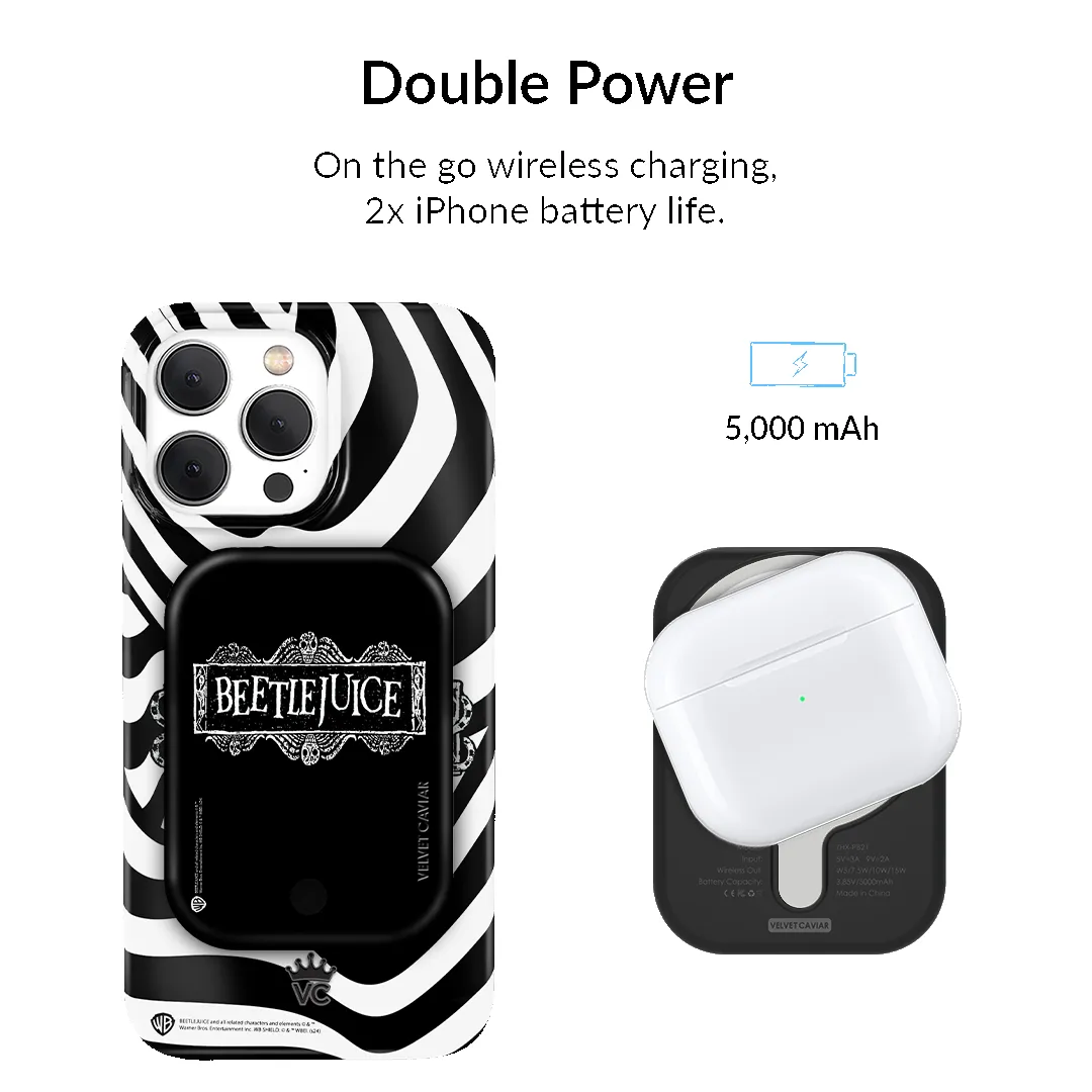 Beetlejuice Portable MagSafe Charger Power Pack sold by Velvet Caviar product image thumbnail 3