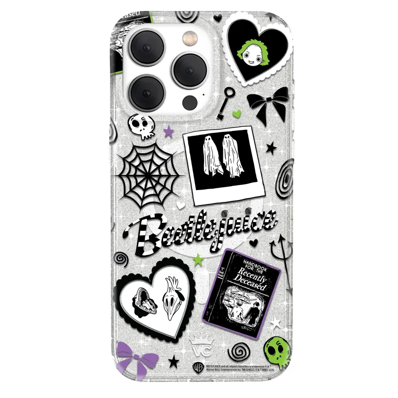 Beetlejuice Ghost with the Most iPhone Case made by Velvet Caviar
