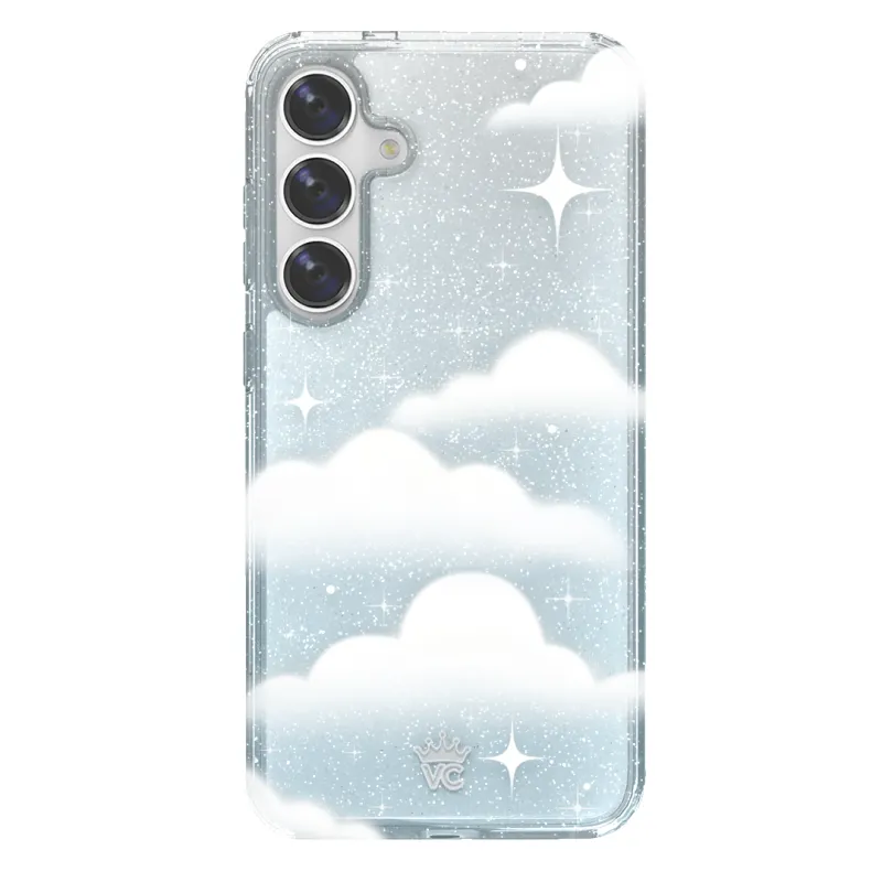 In the Clouds Stardust Samsung Case sold by Velvet Caviar