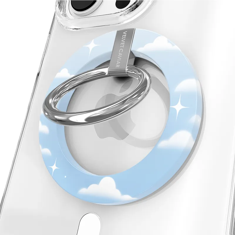 In the Clouds Stardust MagSafe Grip Ring made by Velvet Caviar