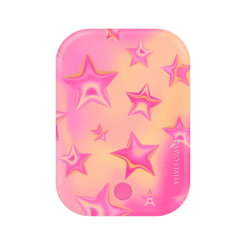Sherbet Stars Portable MagSafe Charger Power Pack made by Velvet Caviar
