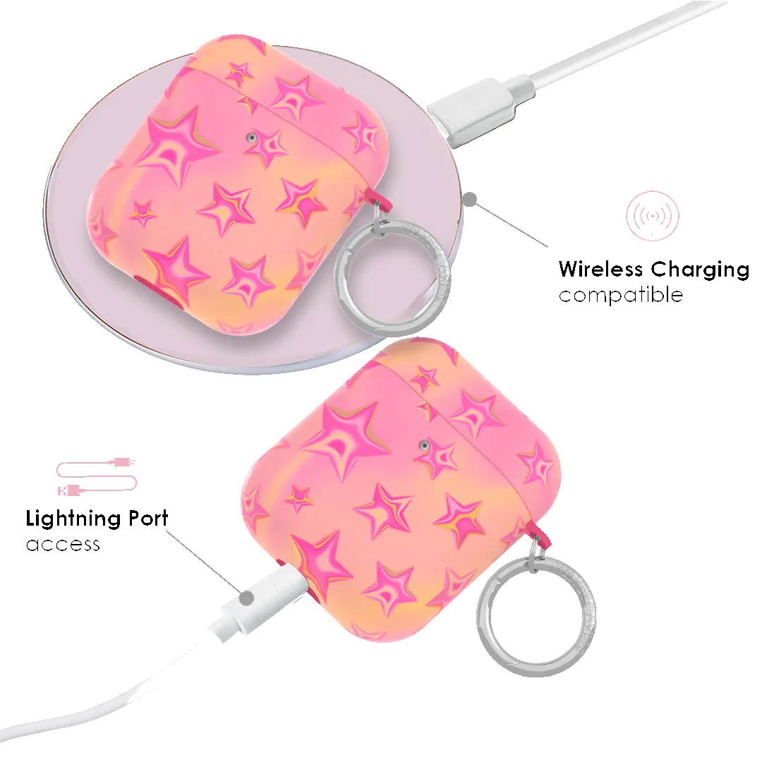 Sherbet Stars AirPod Case sold by Velvet Caviar product image thumbnail 4