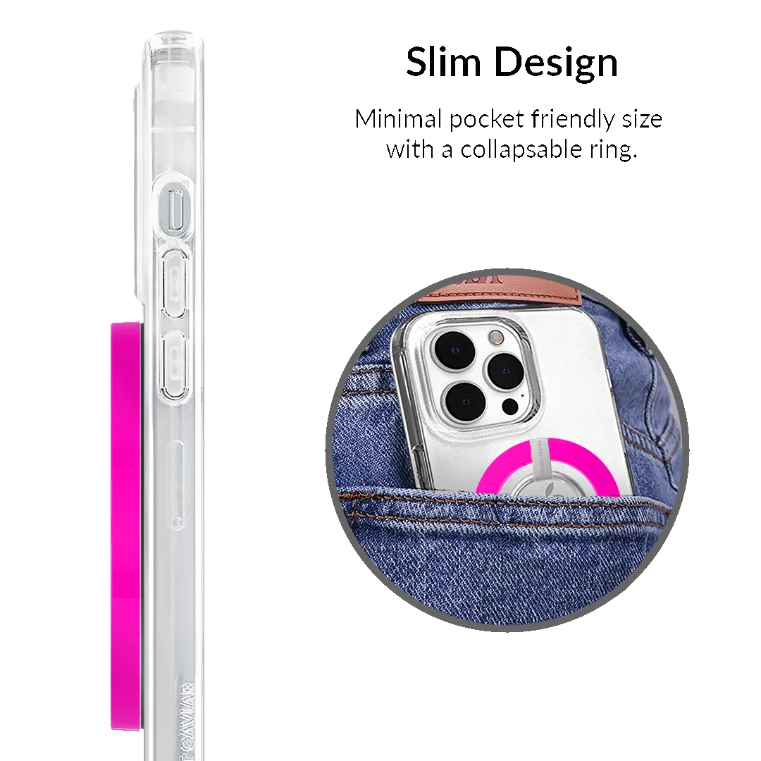 Neon Pink MagSafe Grip Ring sold by Velvet Caviar product image thumbnail 5