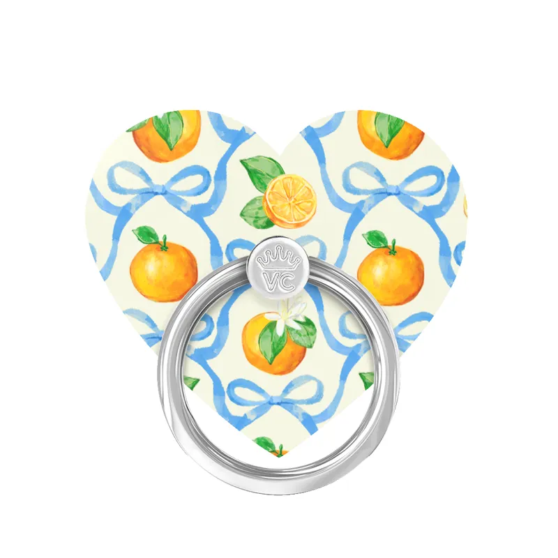 Orange Blossom Phone Ring made by Velvet Caviar