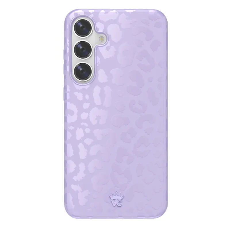 Lilac Leopard Samsung Case sold by Velvet Caviar