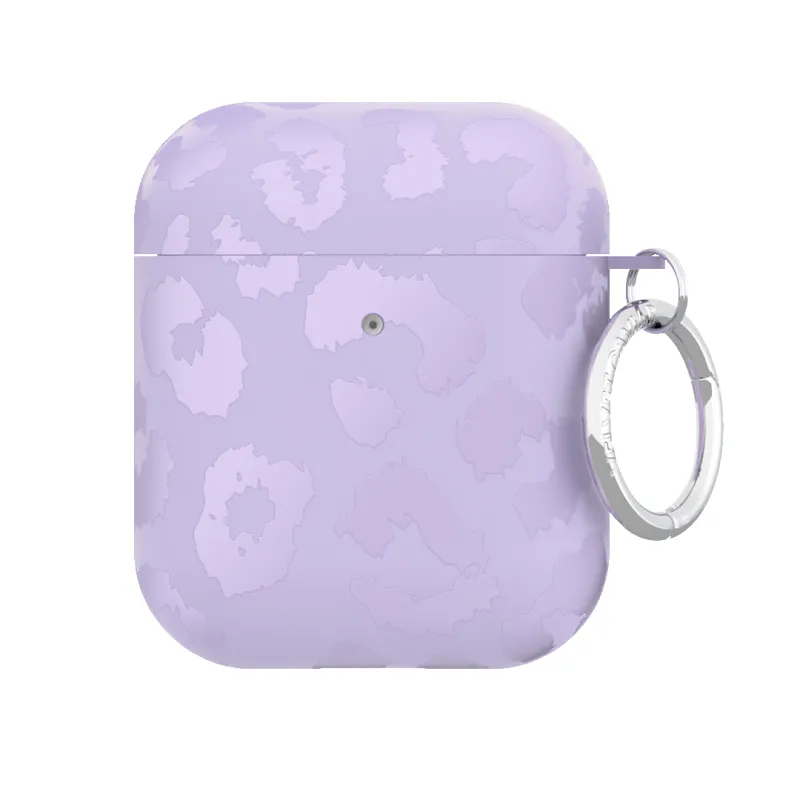 Lilac Leopard AirPod Case sold by Velvet Caviar
