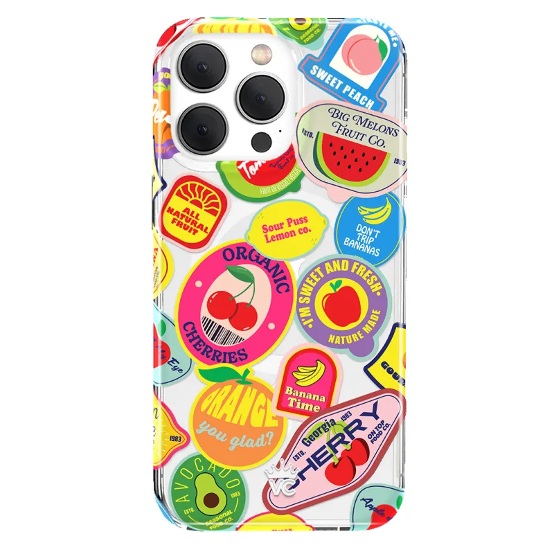 Juicy Fruits iPhone Case made by Velvet Caviar