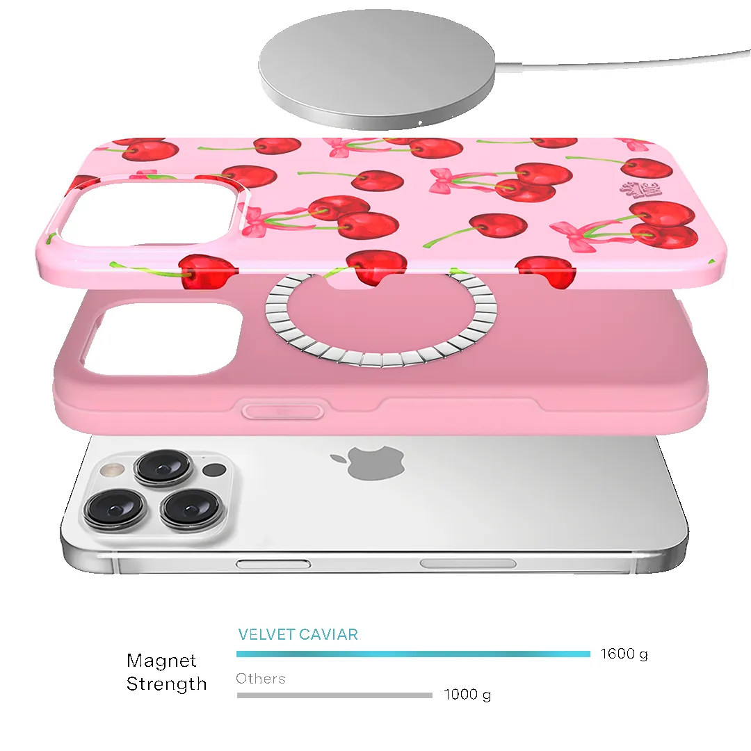 Sweet Cherry iPhone Case sold by Velvet Caviar product image thumbnail 3