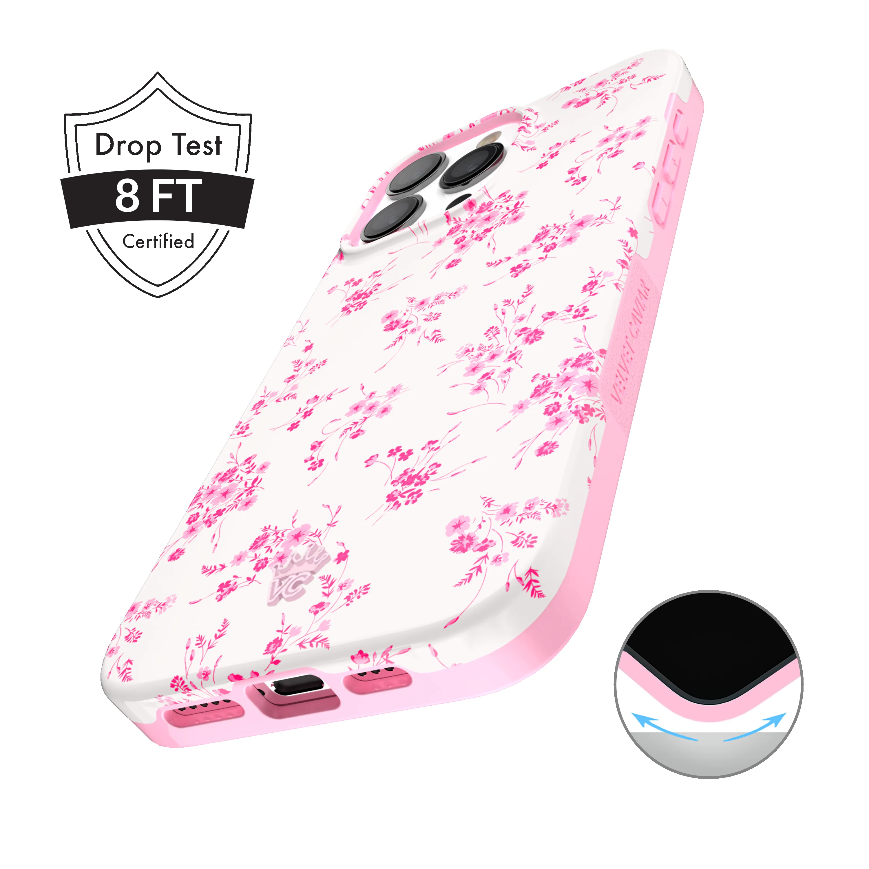 French Rose Floral iPhone Case sold by Velvet Caviar product image thumbnail 4