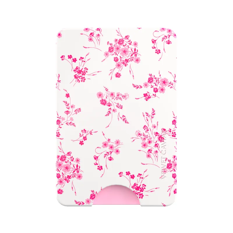 French Rose Floral MagSafe Wallet sold by Velvet Caviar