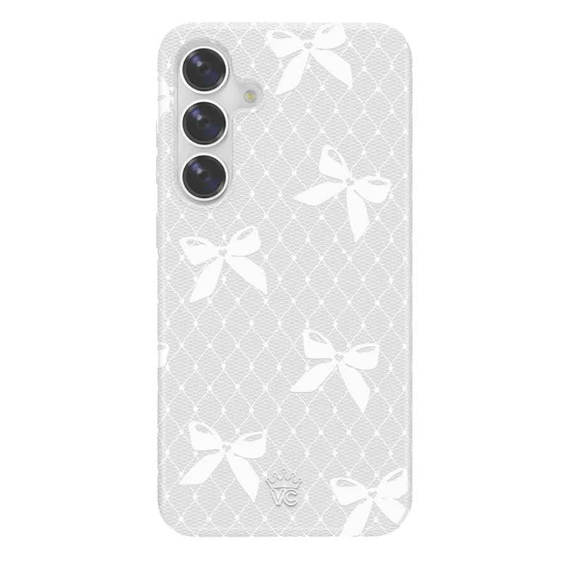 Vintage Lace Bows Samsung Case sold by Velvet Caviar
