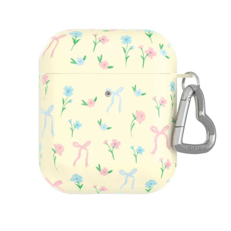 Buttercup Bows AirPod Case sold by Velvet Caviar