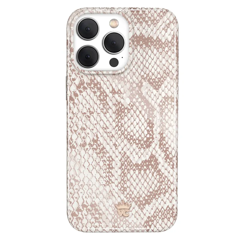 Nude Python iPhone Case made by Velvet Caviar