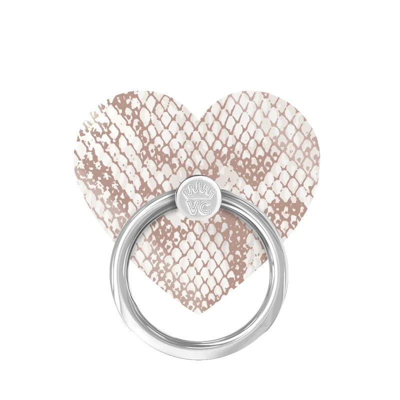 Nude Python Phone Ring sold by Velvet Caviar