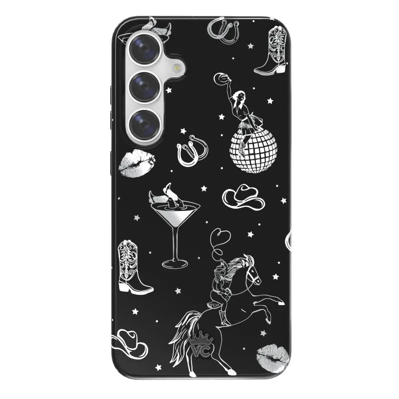 Disco Cowgirl Samsung Case made by Velvet Caviar