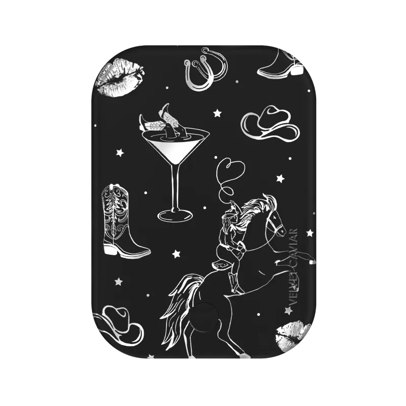 Disco Cowgirl MagSafe Battery Power Pack made by Velvet Caviar