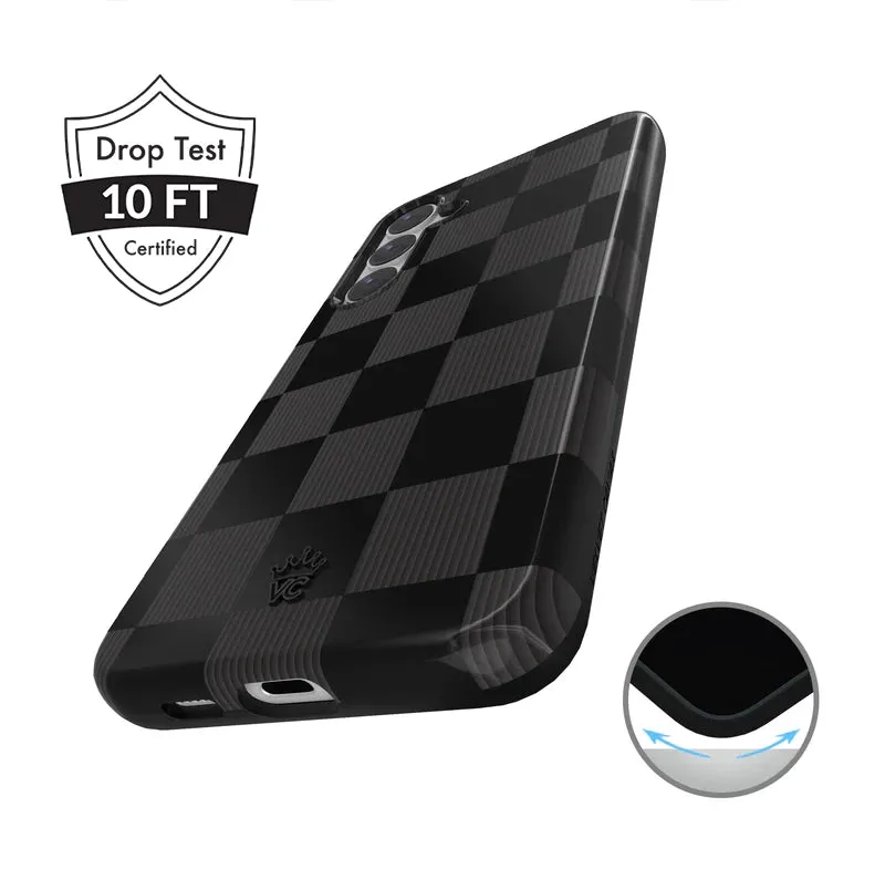 Noir Vibe Checkered Samsung Case sold by Velvet Caviar product image thumbnail 5