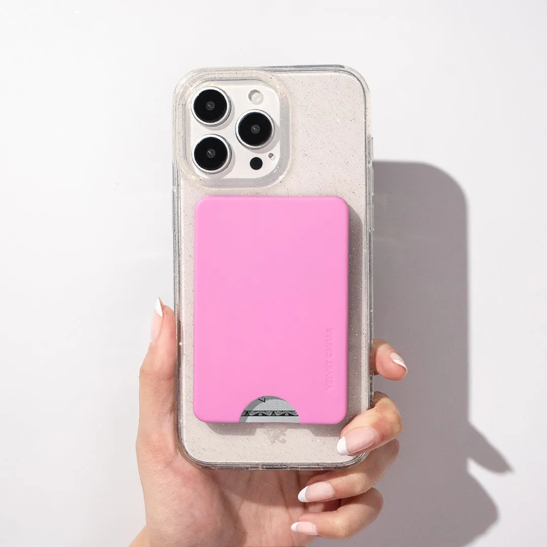 Pink MagSafe Wallet sold by Velvet Caviar product image thumbnail 2