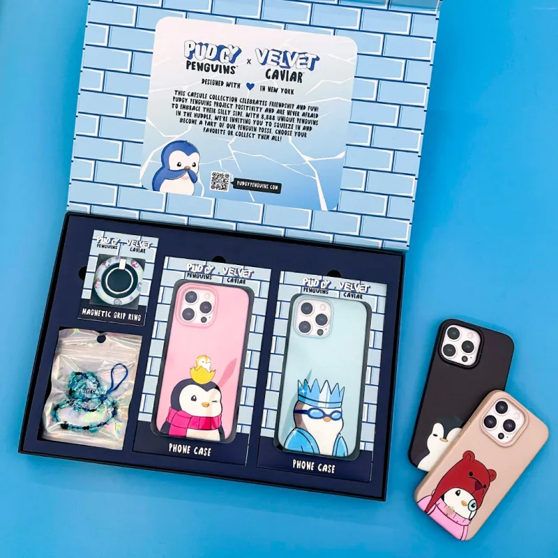 Pudgy Penguins PR Collector's Bundle made by Velvet Caviar