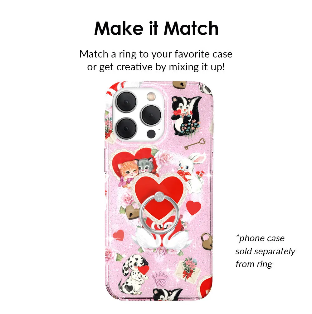 Love Letter Glitter Animals Phone Ring sold by Velvet Caviar product image thumbnail 3