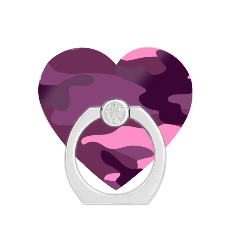 Magenta Camo Phone Ring made by Velvet Caviar