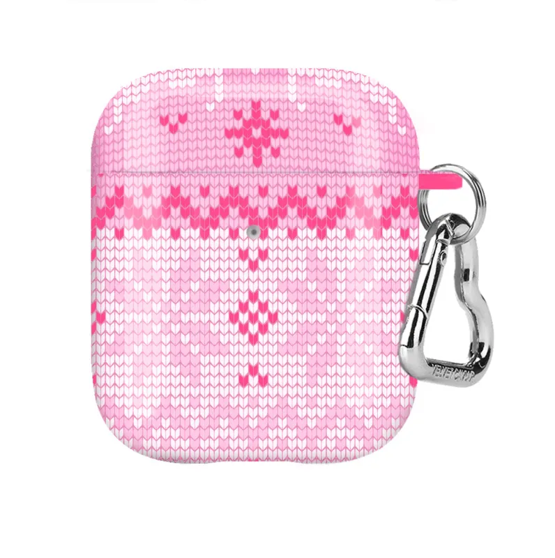 Bubble Gum Sweater AirPod Case made by Velvet Caviar