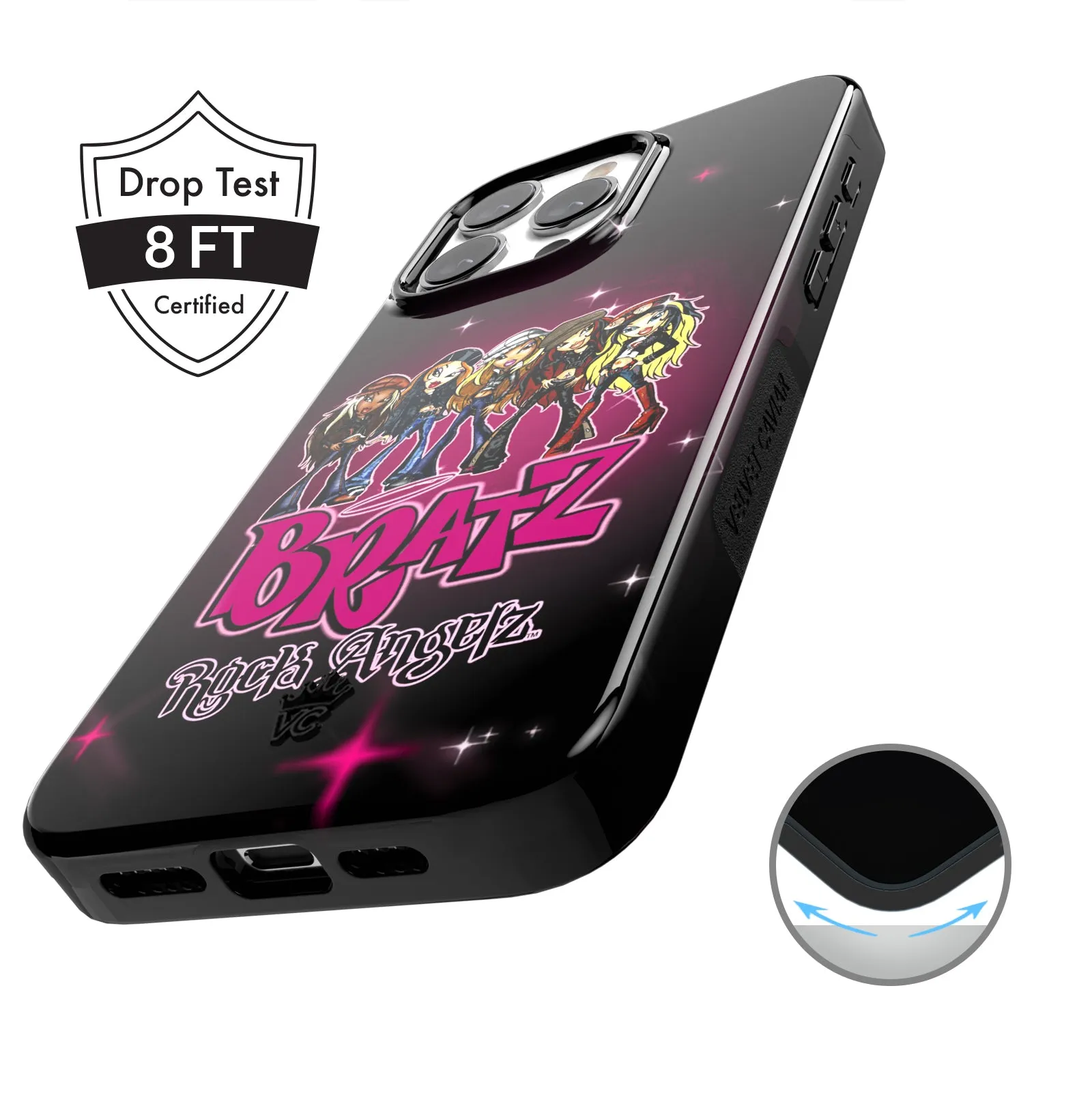 Bratz Rock Angelz Airbrush iPhone Case sold by Velvet Caviar product image thumbnail 5