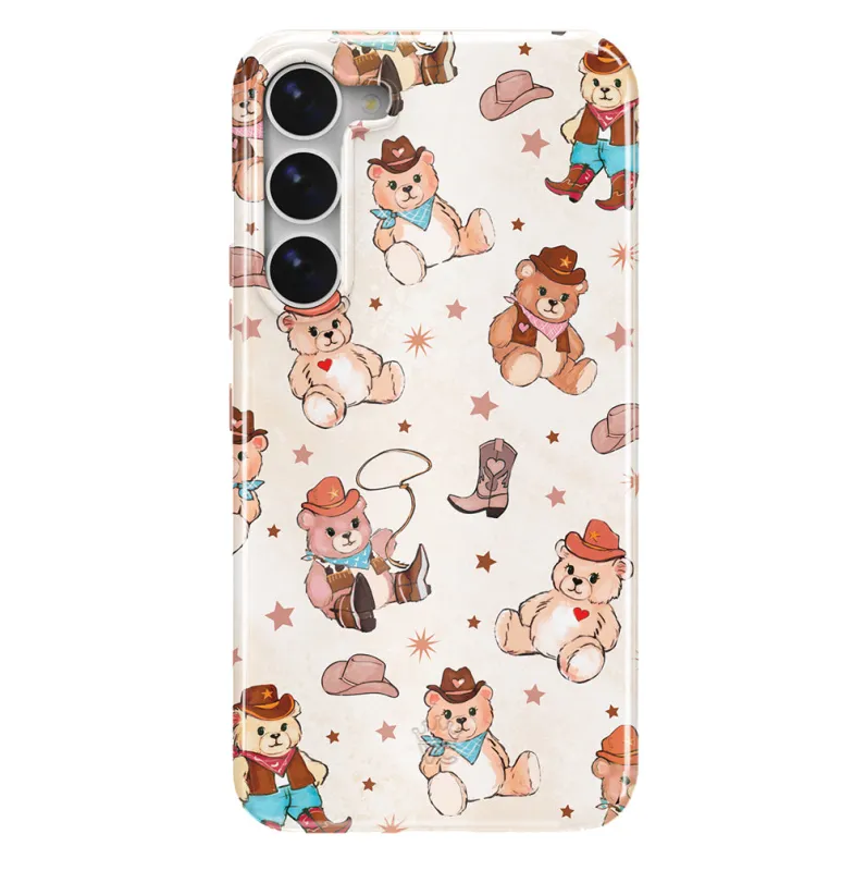 Cowboy Teddy Samsung Case made by Velvet Caviar