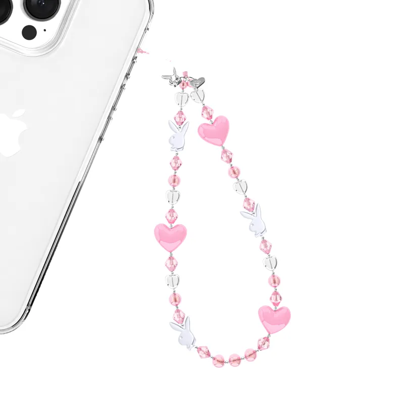 Playboy Pink Bunny Phone Charm sold by Velvet Caviar