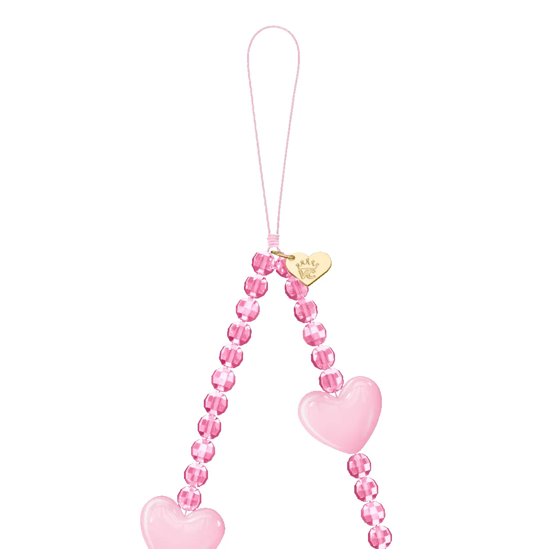 Pink Heart Phone Charm sold by Velvet Caviar product image thumbnail 3