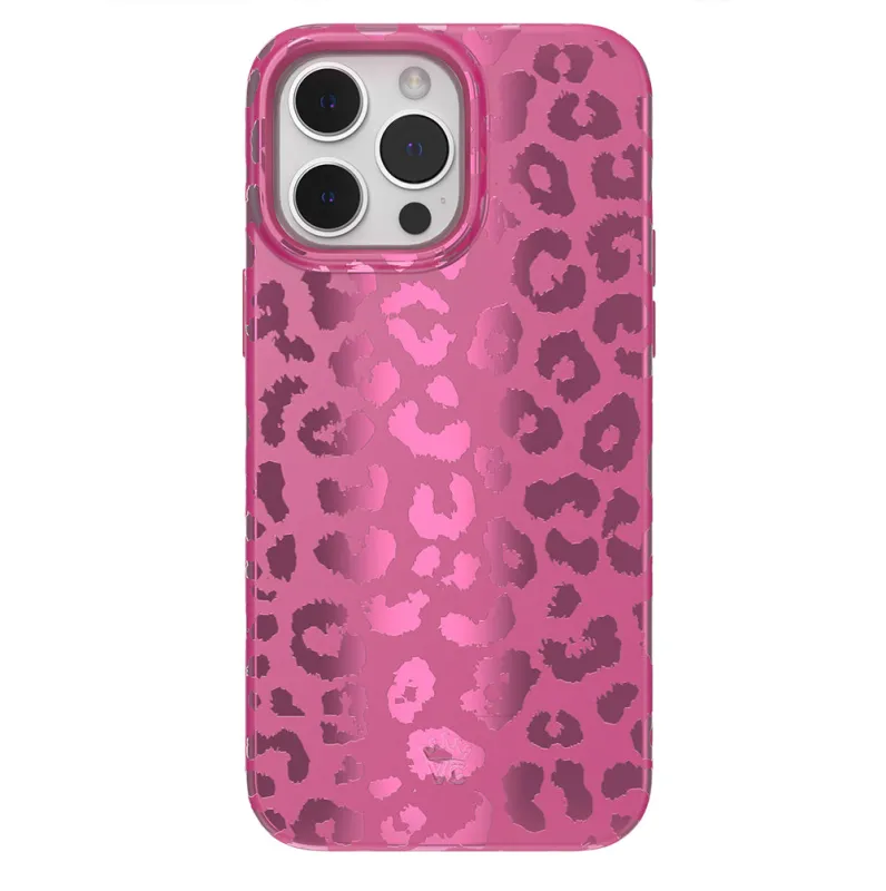 Pink Ruby Leopard iPhone Case sold by Velvet Caviar