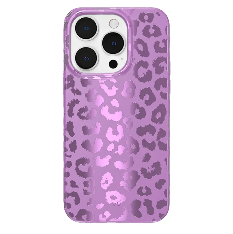 Amethyst Leopard iPhone Case sold by Velvet Caviar