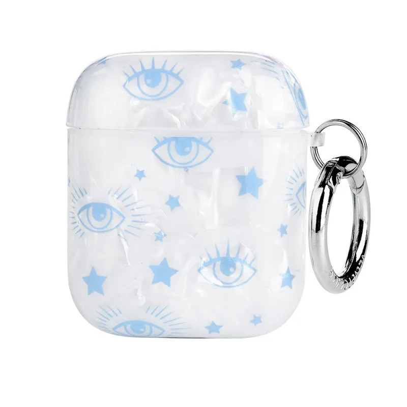 Opal Evil Eye AirPod Case sold by Velvet Caviar