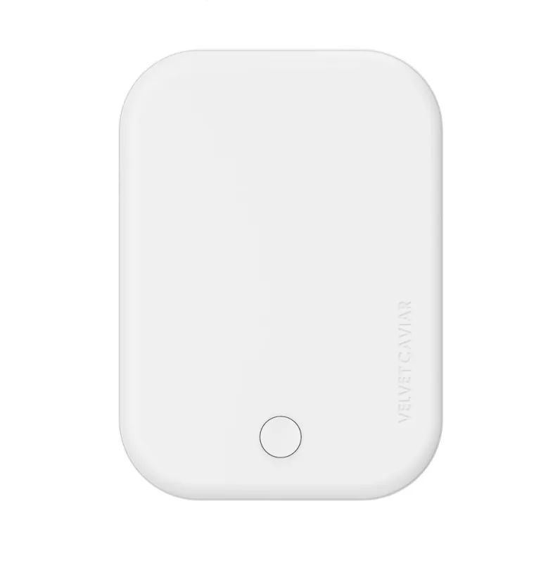 White MagSafe Battery Power Pack made by Velvet Caviar
