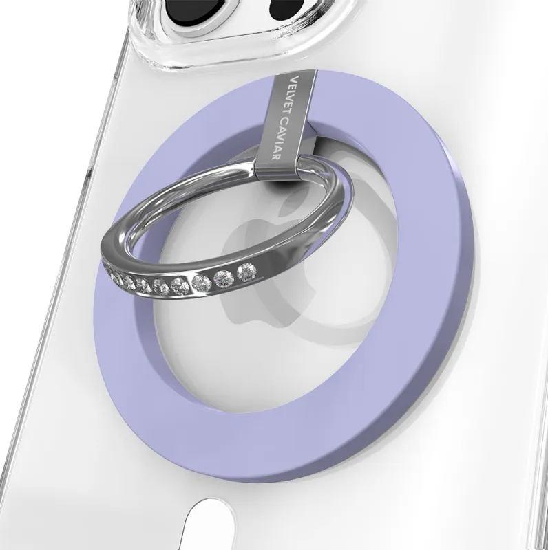 Purple MagSafe Grip Ring made by Velvet Caviar