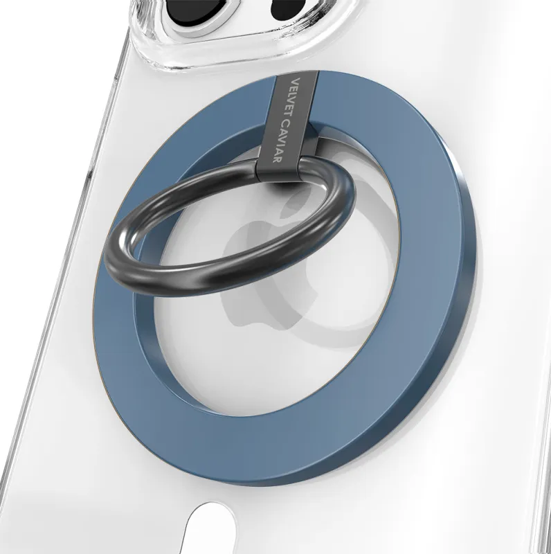 Navy MagSafe Grip Ring made by Velvet Caviar