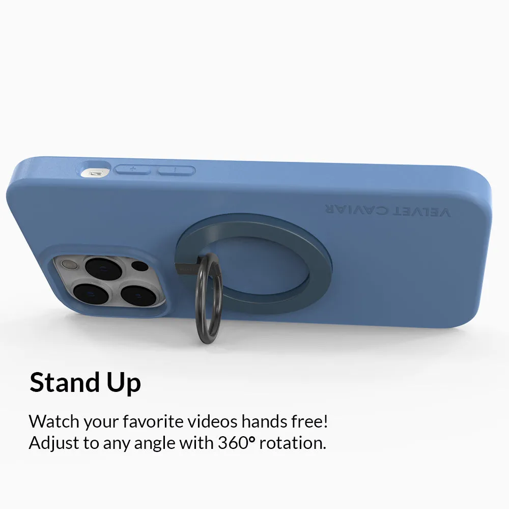 Navy MagSafe Grip Ring sold by Velvet Caviar product image thumbnail 4