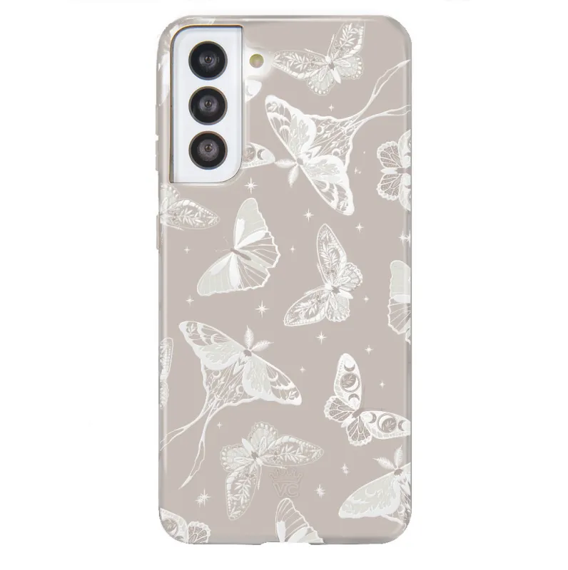 Moonlight Moths Samsung Case sold by Velvet Caviar
