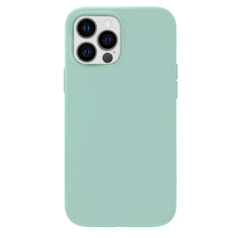 Mint Silicone iPhone Case made by Velvet Caviar