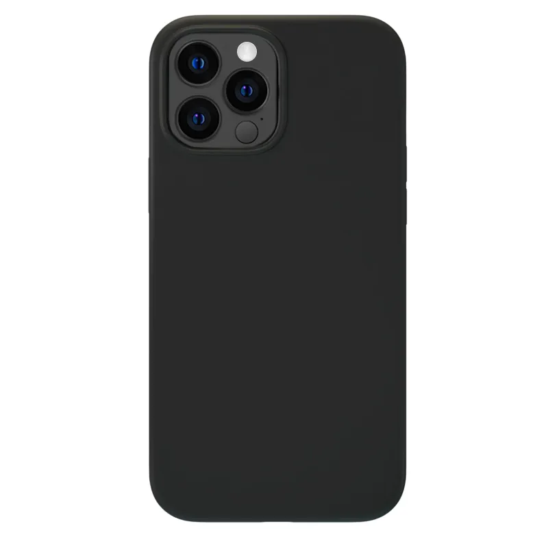 Black Silicone iPhone Case made by Velvet Caviar