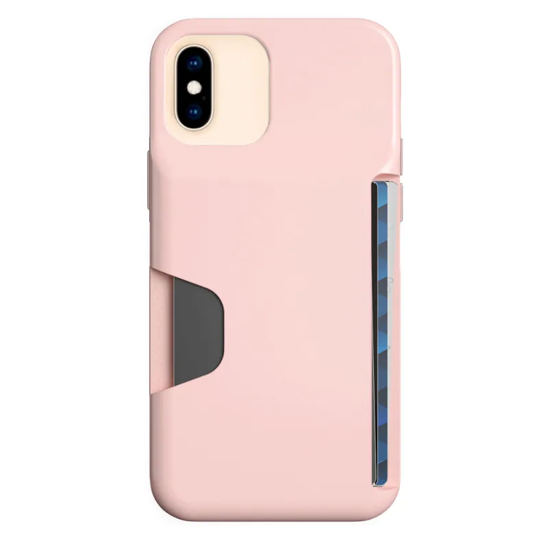 Light Pink iPhone Wallet Case sold by Velvet Caviar