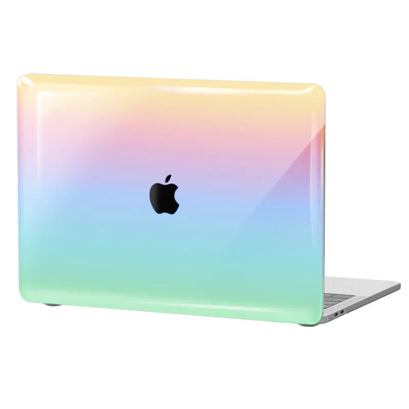White Opal MacBook Case made by Velvet Caviar