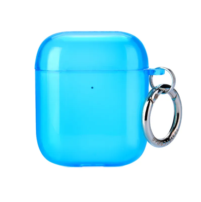 Neon Blue AirPod Case made by Velvet Caviar