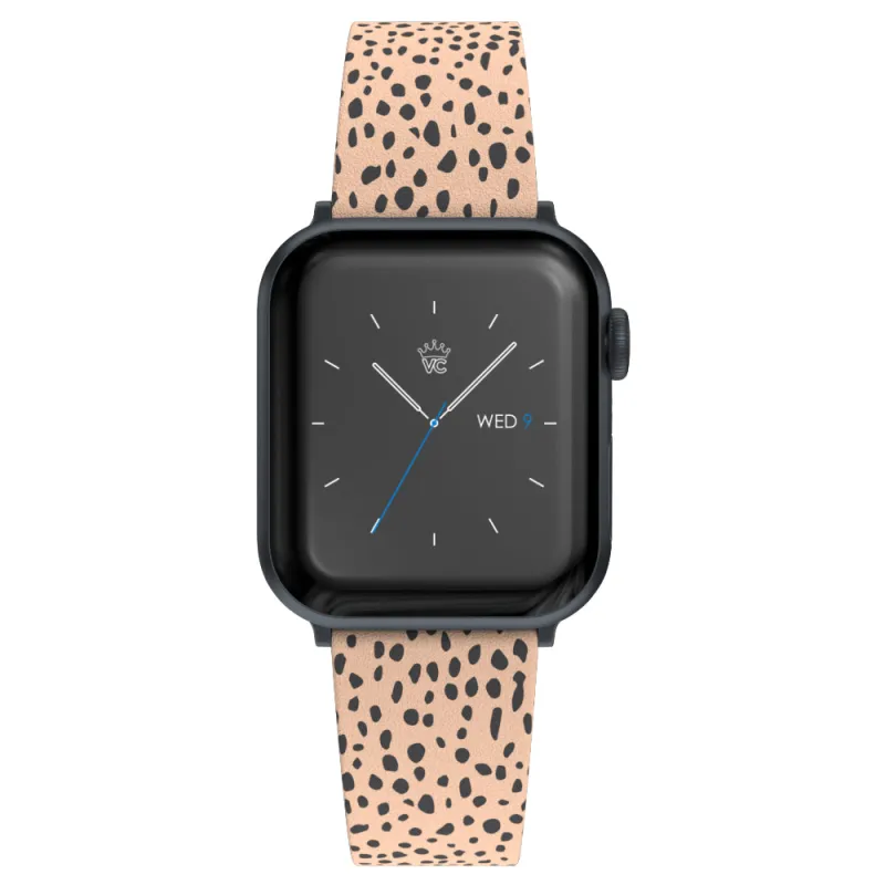 Spotted Cheetah Apple Watch Band sold by Velvet Caviar