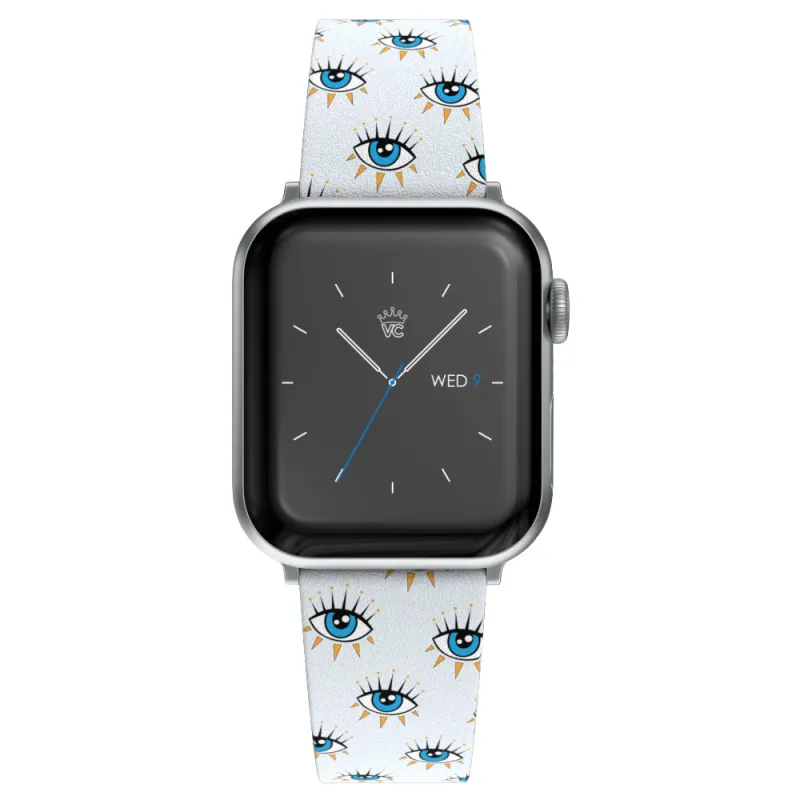 Evil Eye Apple Watch Band made by Velvet Caviar
