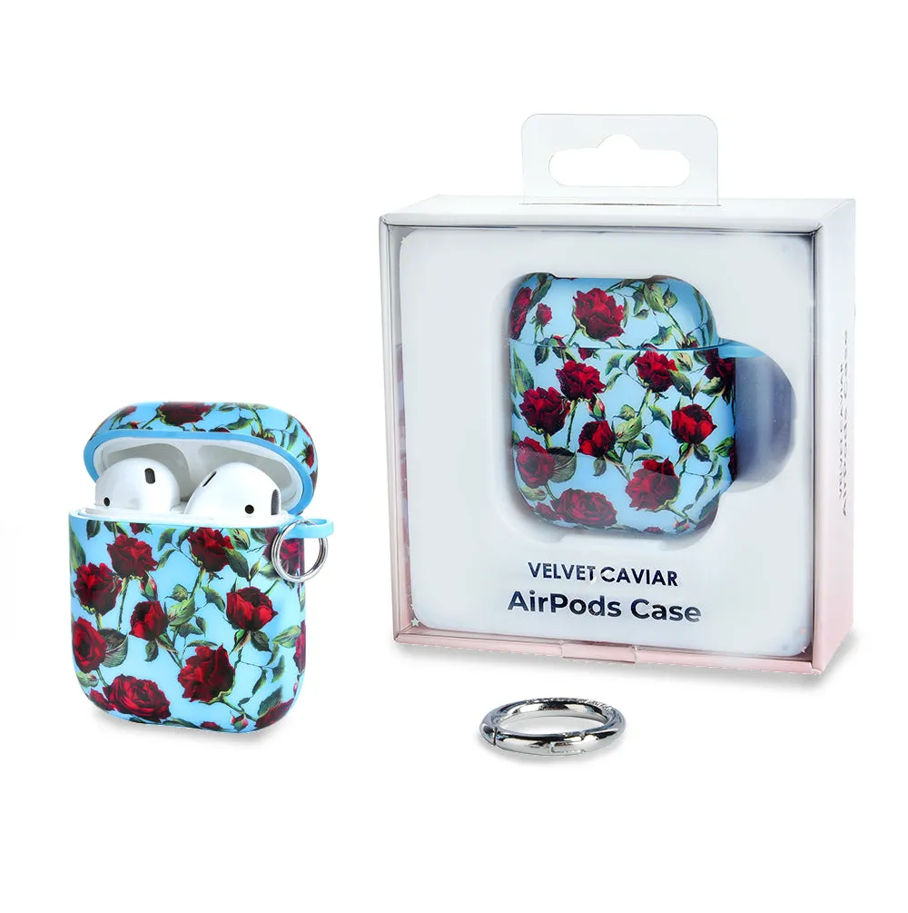 Blue Roses AirPod Case sold by Velvet Caviar product image thumbnail 4