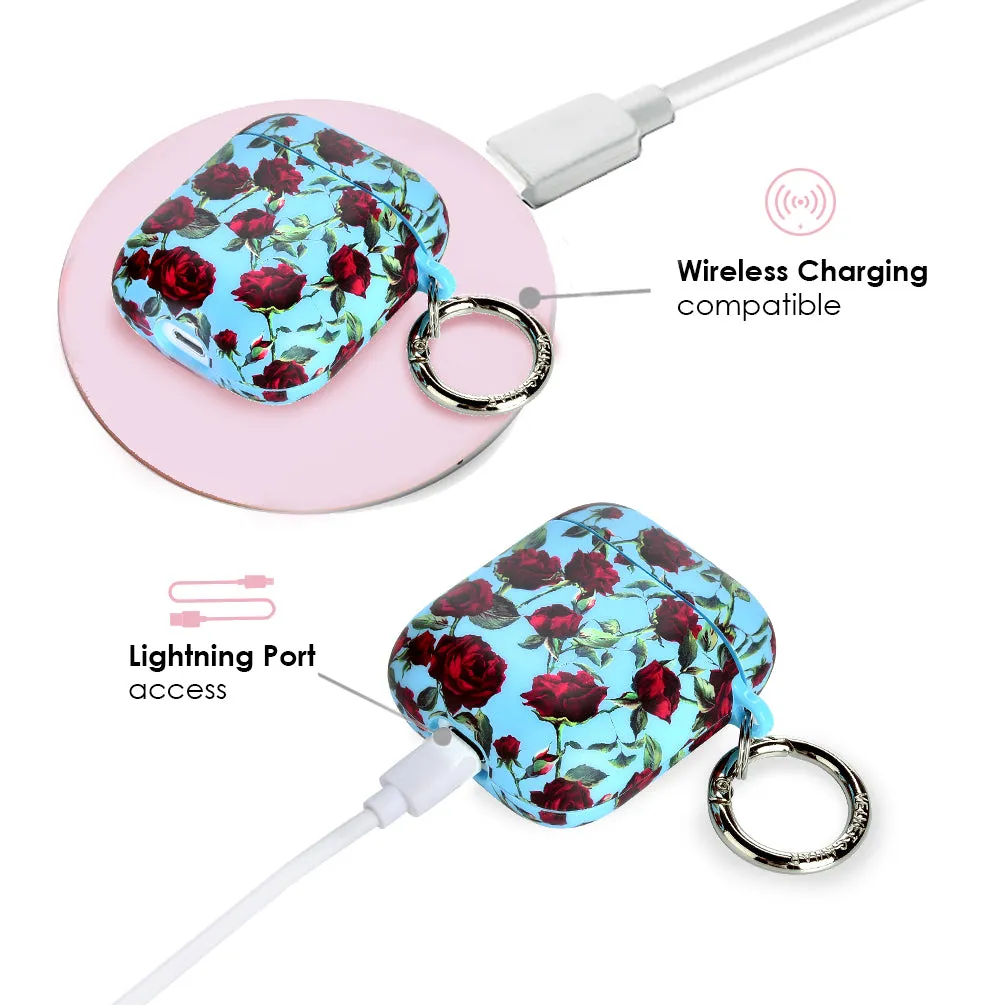 Blue Roses AirPod Case sold by Velvet Caviar product image thumbnail 3